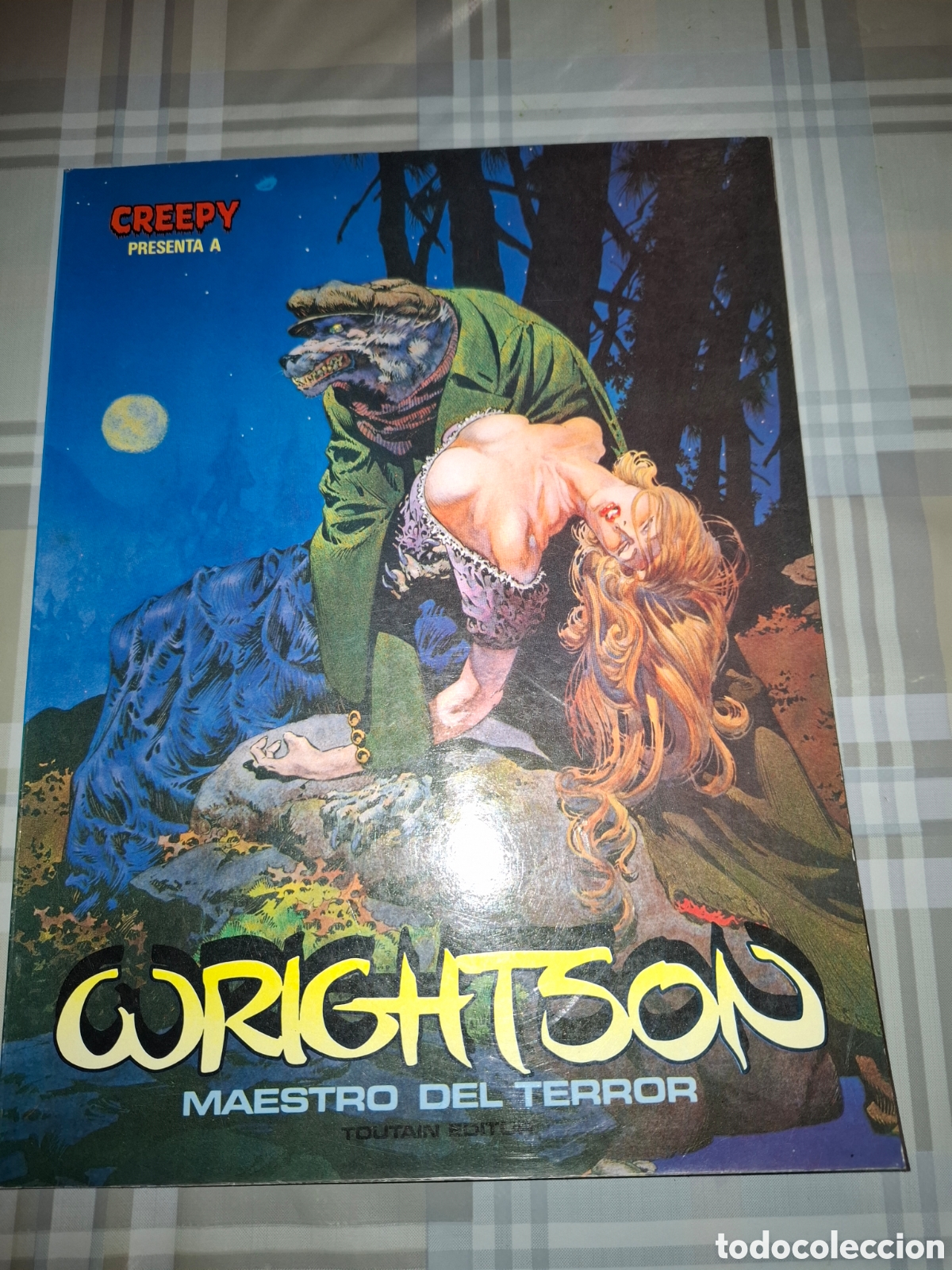C&oacute;mics: Wrightson Maestro del terror Toutain 1981