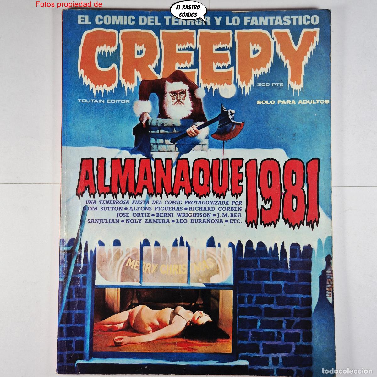 C&oacute;mics: Creepu, Almanaque 1981, - Foto 1