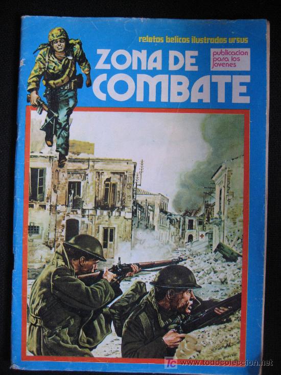 C&oacute;mics: ZONA DE COMBATE   N&ordm; 48       1973 - Foto 1