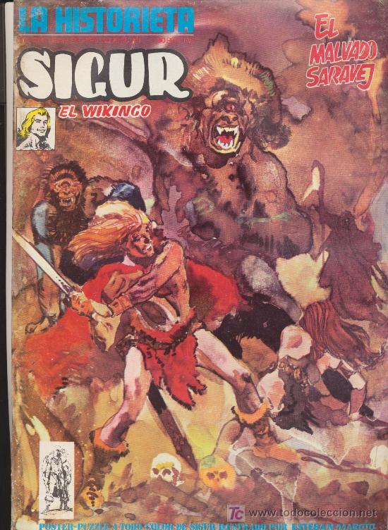 C&oacute;mics: Sigur n&ordm; 1. La Historieta. Ursus 1973. - Foto 1