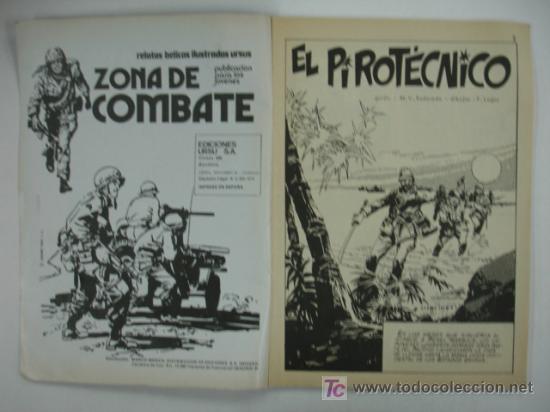 C&oacute;mics: ZONA DE COMBATE. N&ordm; 95. EL PIROT&Eacute;CNICO. (URSUS) 1973. - Foto 2
