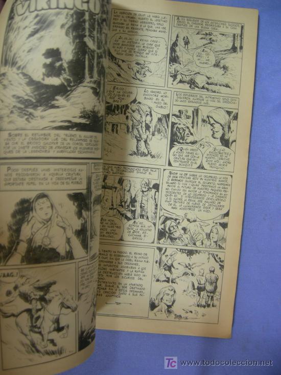 Cómics: comics la historieta nº 1 sigur el vikingo, edita URSUS ediciones 1973, contiene poster - Foto 2 - 26855737