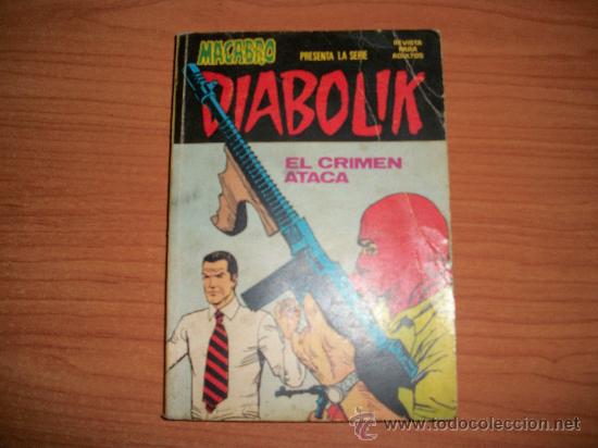 C&oacute;mics: MACABRO PRESENTA LA SERIE DIABOLIK  N&ordm; 2  URSUS 1976 - Foto 1