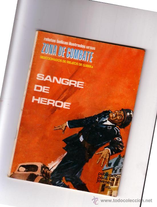 C&oacute;mics: COMICS URSUS ZONA DE COMBATE SANGRE DE HEROE  A&Ntilde;OS 70 - Foto 1