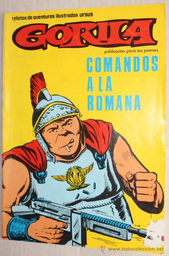 C&oacute;mics: GORILA (URSUS) N&ordm; 3 : COMANDOS A LA ROMANA - Foto 1