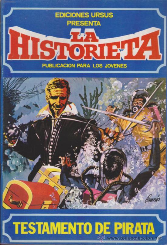 C&oacute;mics: La Historieta n&ordm;  1. Testamento de Pirata. - Foto 1