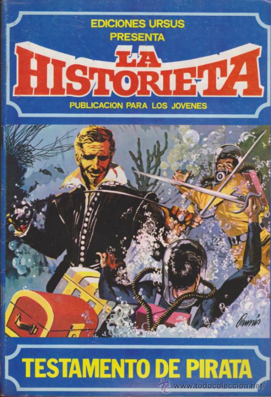 C&oacute;mics: La Historieta n&ordm;  1. Testamento de Pirata. - Foto 1