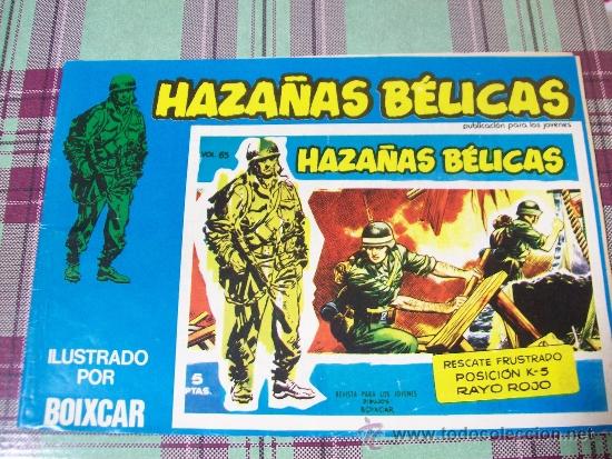 C&oacute;mics: HAZA&Ntilde;AS B&Eacute;LICAS N&ordm; 163 EDICIONES URSUS. 1973 - Foto 1