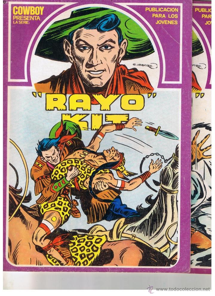 C&oacute;mics: COW BOY PRESENTA: RAYO KIT. NUMEROS 7 URSUS 1982(C/A11) - Foto 1