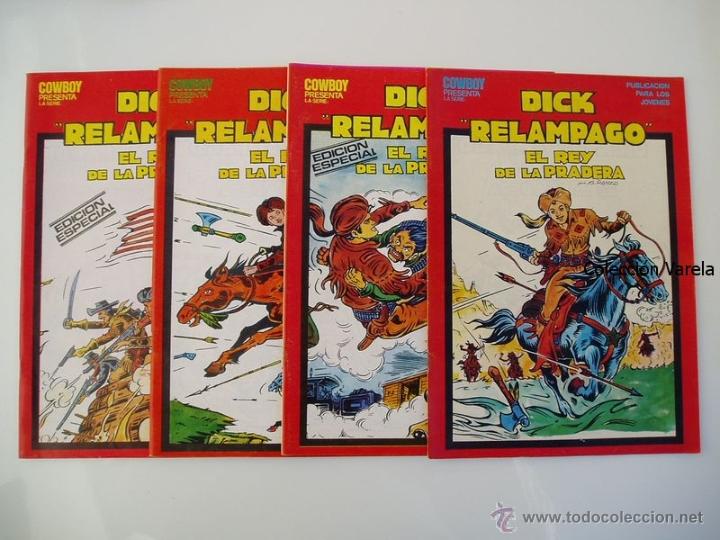 C&oacute;mics: Dick Rel&aacute;mpago Completa 1 a 4 - Ursus - Foto 2