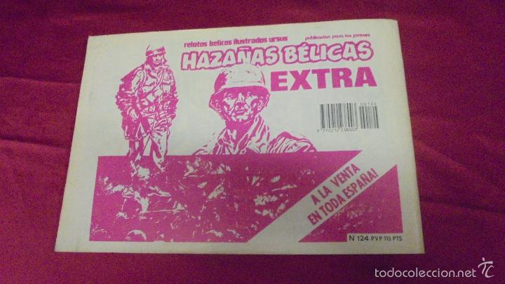 C&oacute;mics: HAZA&Ntilde;AS B&Eacute;LICAS. N&ordm; 124. EDICIONES URSUS. - Foto 3