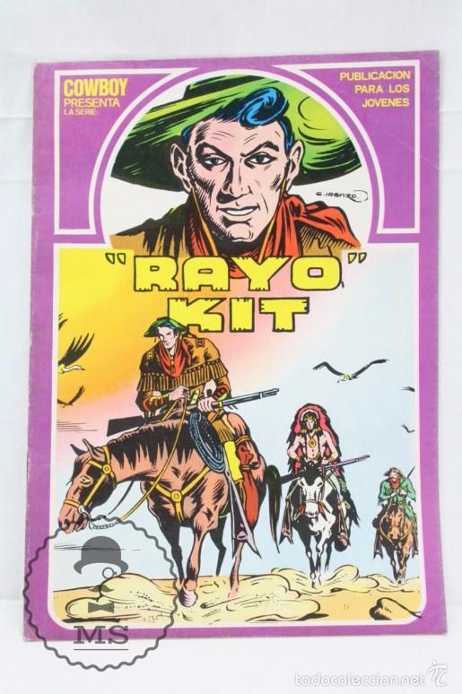 C&oacute;mics: C&oacute;mic Rayo Kit - N&ordm; 3. Plan Diab&oacute;lico - Cowboy - Ed. Ursus, A&ntilde;o 1982 - Foto 1