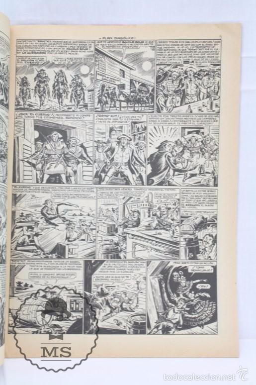 C&oacute;mics: C&oacute;mic Rayo Kit - N&ordm; 3. Plan Diab&oacute;lico - Cowboy - Ed. Ursus, A&ntilde;o 1982 - Foto 2