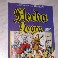 Cómics: FLECHA NEGRA Nº 2. BOIXCAR. A SANGRE Y FUEGO / ASALTO AL TESORO. URSUS, 1982. +++. Lote 58352939