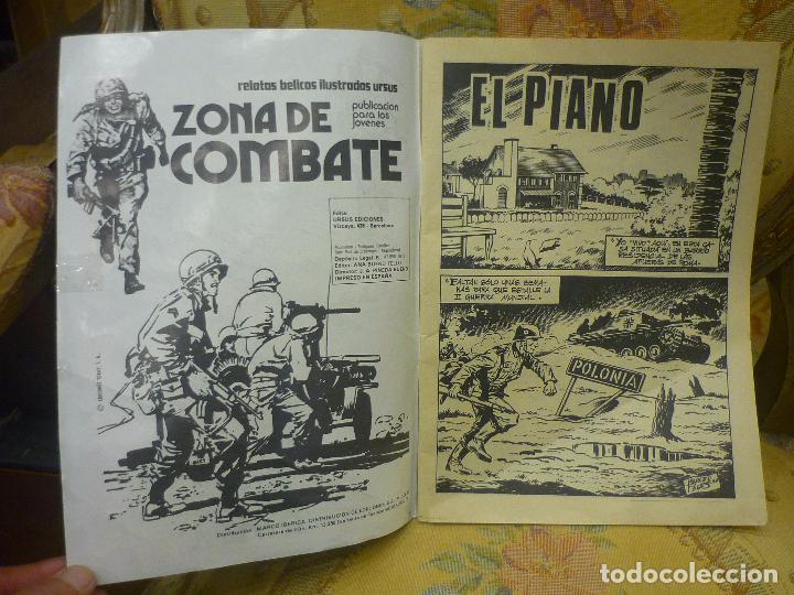 C&oacute;mics: ZONA DE COMBATE N&ordm; 42. EDICIONES URSUS 1.973. - Foto 3