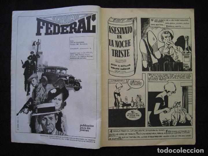 C&oacute;mics: SERVICIO FEDERAL - N&ordm; 5 - EDICIONES URSUS. - Foto 4