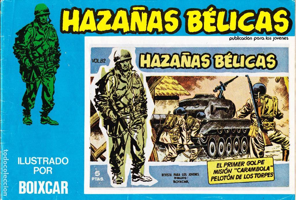 C&oacute;mics: HAZA&Ntilde;AS B&Eacute;LICAS VOL.82 - Foto 1