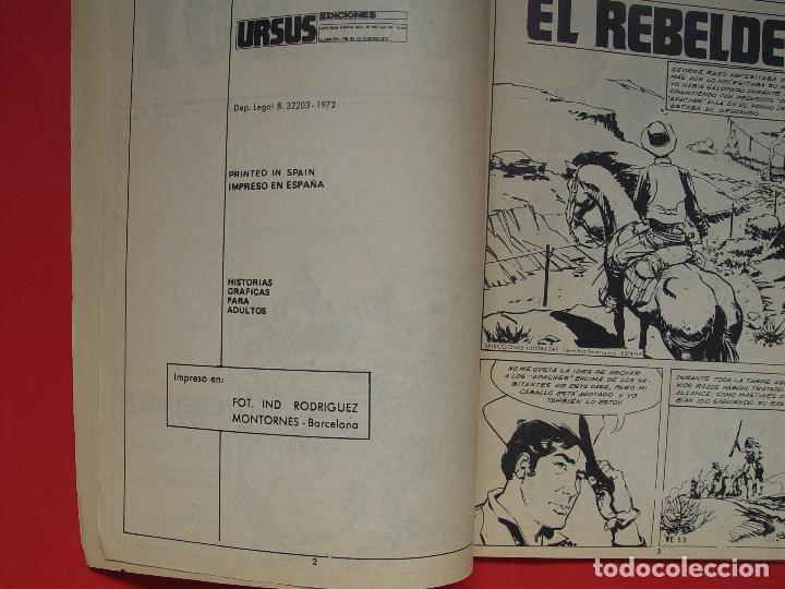 Cómics: Cómic COWBOY (nº 8) (Ed. Ursus, 1972) Original. ¡Coleccionista! - Foto 5 - 113104091