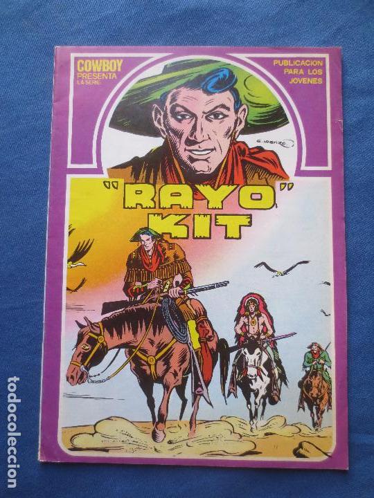 C&oacute;mics: COWBOY PRESENTA - RAYO KIT N.&ordm; 3 - URSUS EDICIONES 1982 - Foto 1