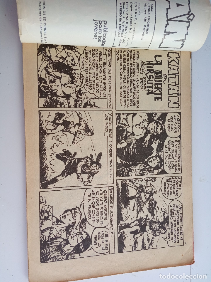 C&oacute;mics: Katan. N&ordm; 7.LA MUERTE HIRSUTA. - Foto 3