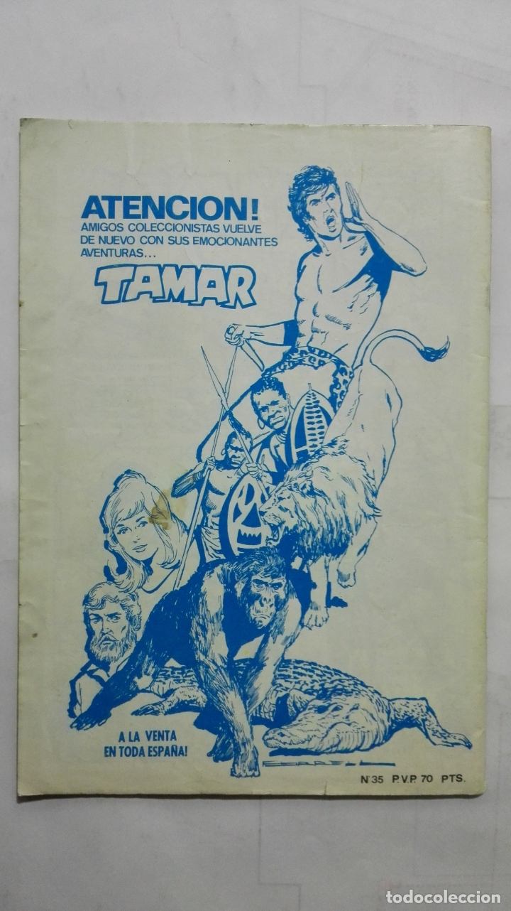 C&oacute;mics: COWBOY, N&ordm; 35, A&Ntilde;O 1978, EDITORIAL URSUS - Foto 2