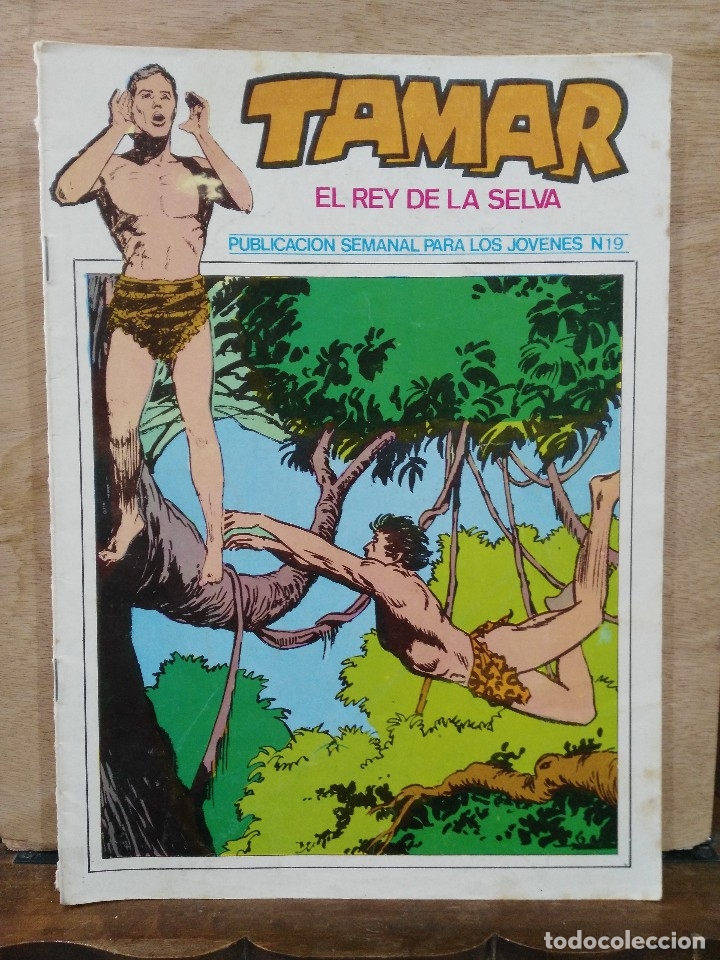 C&oacute;mics: Tamar, El Rey de la Selva - N&ordm; 19 - Ed. Ursus - Foto 1