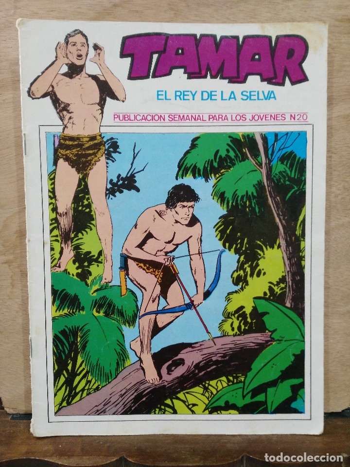C&oacute;mics: Tamar, El Rey de la Selva - N&ordm; 20 - Ed. Ursus - Foto 1