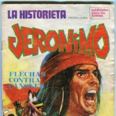 Cómics: LA HISTORIETS GERONIMO . - FLECHAS CONTRA CAÑONES - NUEVA FRONTERA. Lote 198192351