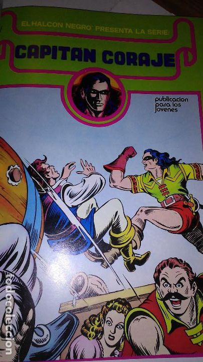 C&oacute;mics: * EL CAPITAN CORAJE * URSUS EDICIONES 1982 * TOMO N&ordm; 1 RETAPADO IMPECABLE * - Foto 6