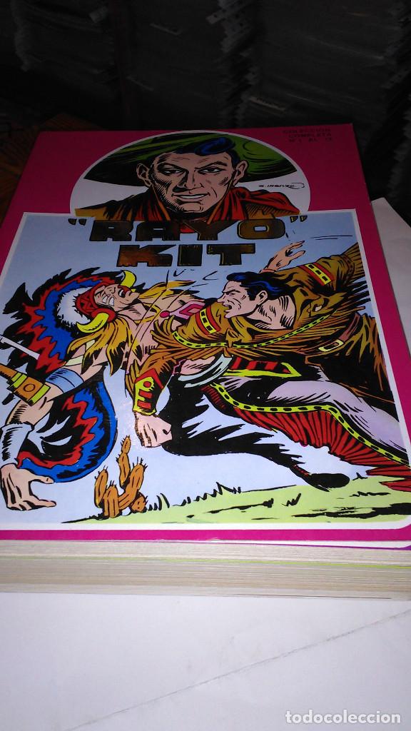 C&oacute;mics: * RAYO KIT * URSUS EDICIONES 1982 * TOMO 12 N&ordm; COMPLETA RETAPADO IMPECABLE * - Foto 2