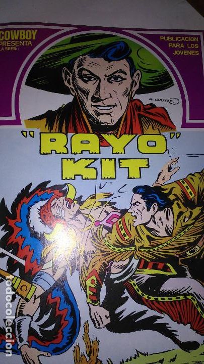 C&oacute;mics: * RAYO KIT * URSUS EDICIONES 1982 * TOMO 12 N&ordm; COMPLETA RETAPADO IMPECABLE * - Foto 4