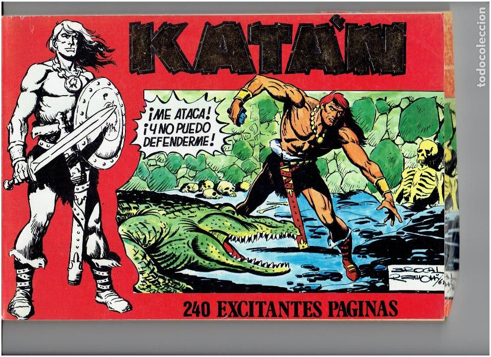 Comics: * KATAN * URSUS EDICIONES 1980 * LOTE DE N&ordm; 7 / 8 / 9 / 10 / RETAPADOS *