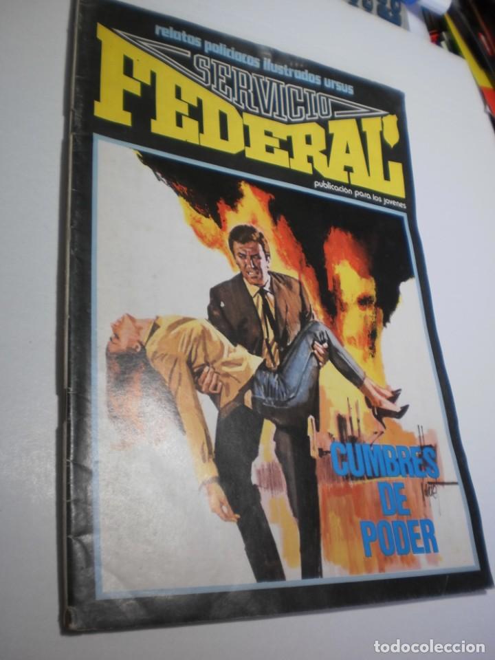C&oacute;mics: servicio federal n&ordm; 3 cumbres de poder. 1980 B/N (estado normal) - Foto 1
