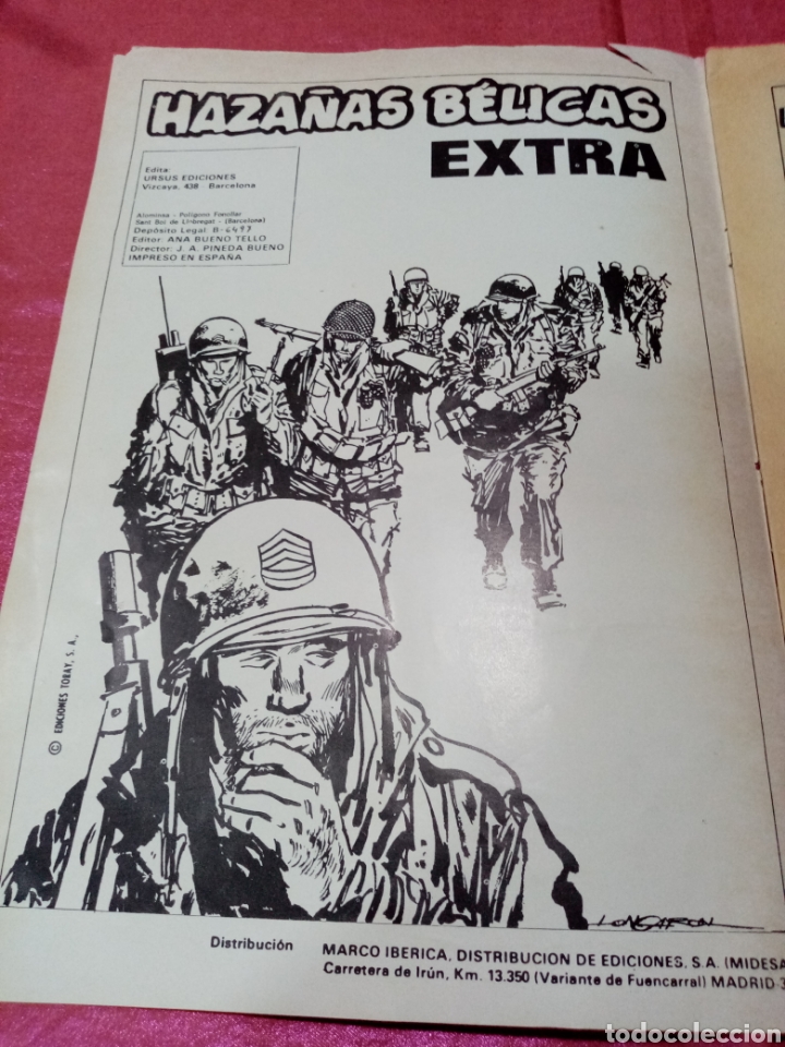 C&oacute;mics: C&oacute;mic Haza&ntilde;as B&eacute;licas Extra - Ursus Ediciones - Foto 2