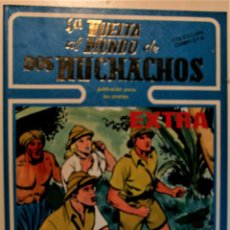 Fumetti: LA VUELTA AL MUNDO DE DOS MUCHACHOS, ESPECIAL BOIXCAR, URSUS EDICIONES 1980 RETAPADOS 5 NÚMEROS