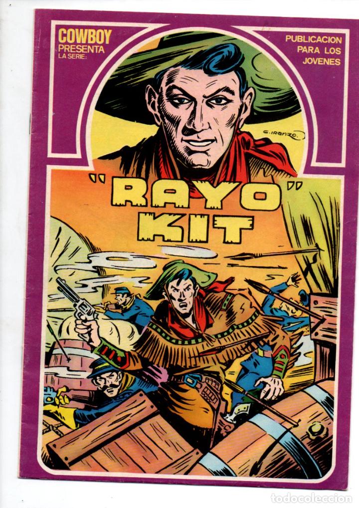 C&oacute;mics: RAYO KIT, N&ordm; 1. LLEGAN LOS INDIOS, G. IRANZO. EDICIONES URSUS 1982 - Foto 1