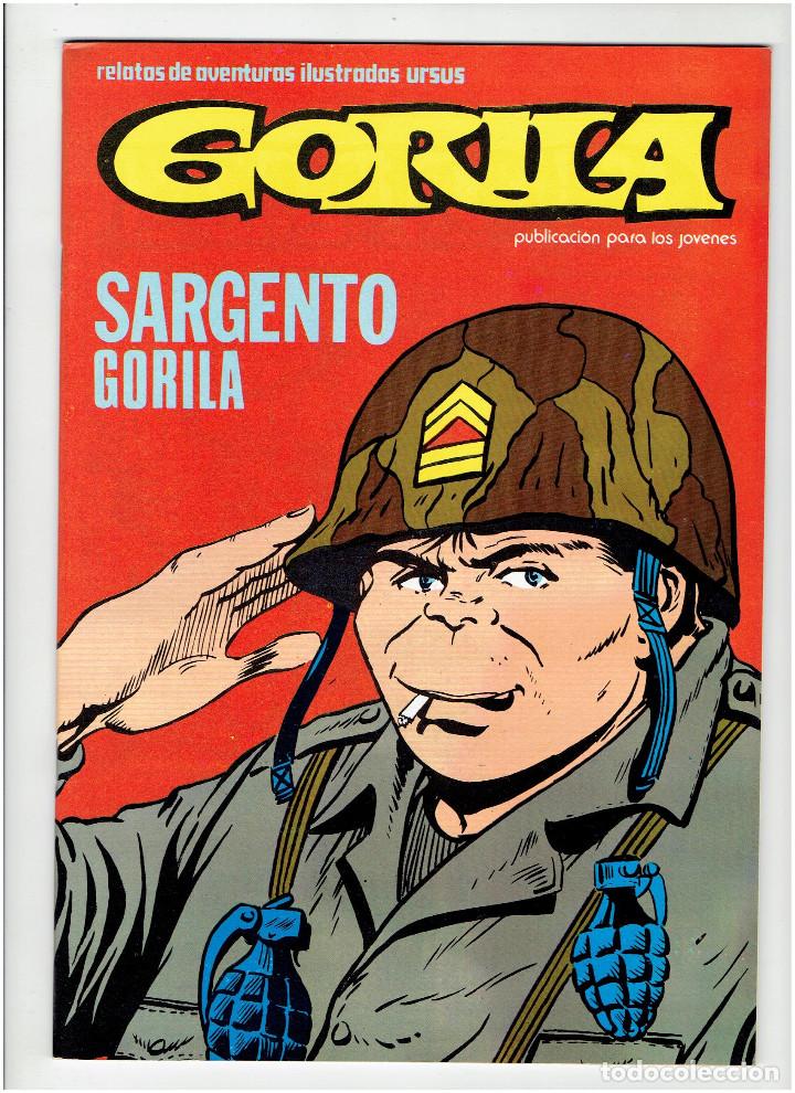 C&oacute;mics: * GORILA * ED. URSUS, 1980 * COMPLETA 8 N&ordm; IMPECABLES * - Foto 6