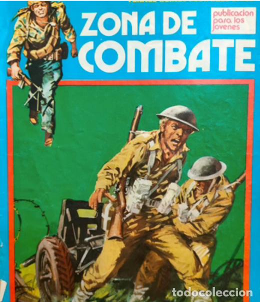 C&oacute;mics: ZONA DE COMBATE.4 EJEMPLARES.URSUS.1973. - Foto 4