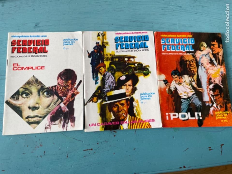 Comics : Servicio Federal n&uacute;meros 1,2,3