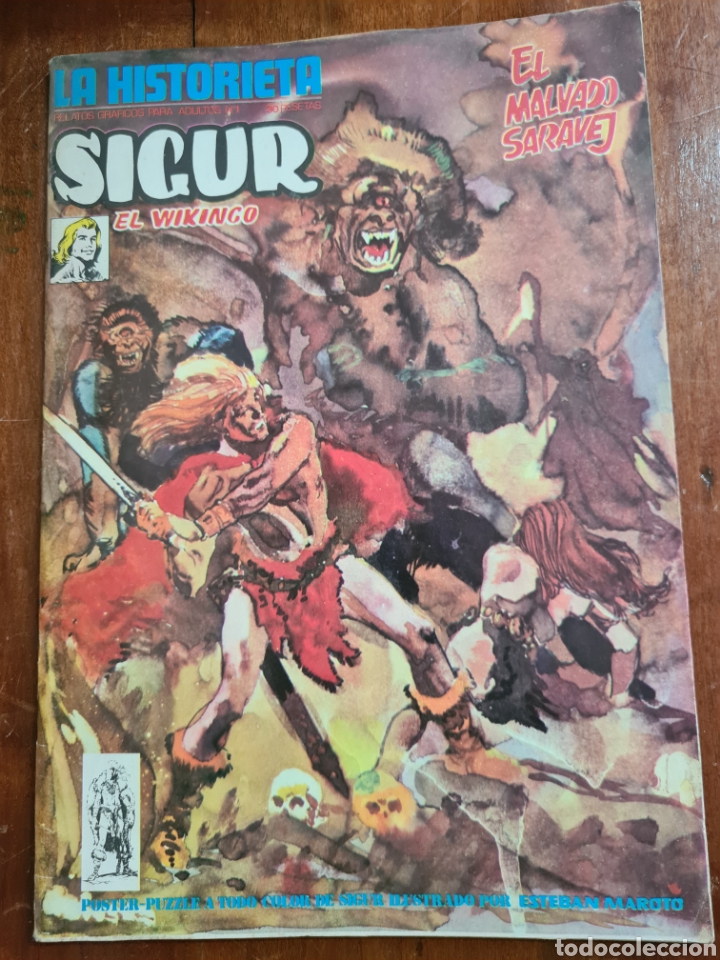 C&oacute;mics: SIGUR EL VIKINGO N 1 CON POSTER PERFECTO - Foto 1