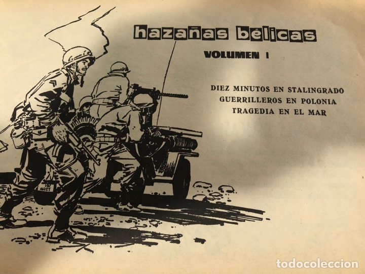 C&oacute;mics: HAZA&Ntilde;AS B&Eacute;LICAS ED.URSUS 1973 - Foto 2