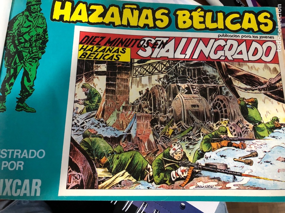 C&oacute;mics: HAZA&Ntilde;AS B&Eacute;LICAS ED.URSUS 1973 - Foto 1