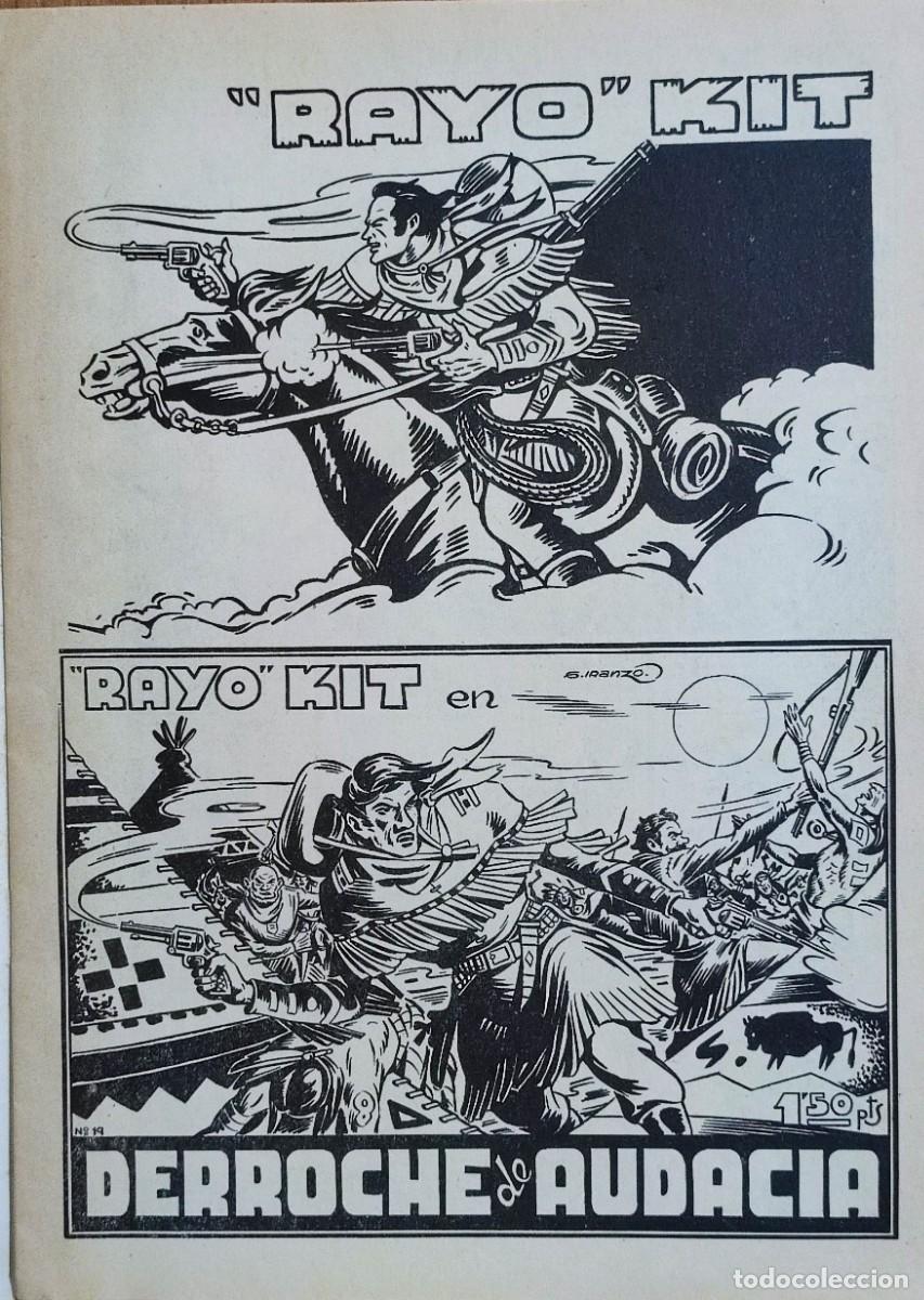 C&oacute;mics: RAYO KIT N&ordm;10 - 1982 EDICIONES URSUS. - Foto 4