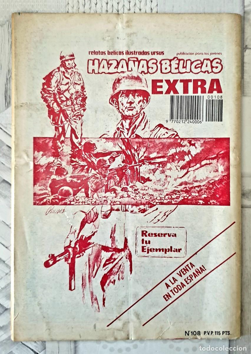 C&oacute;mics: ZONA DE COMBATE n&ordm; 108 de 169. Ediciones Ursus. 1980 - Foto 2