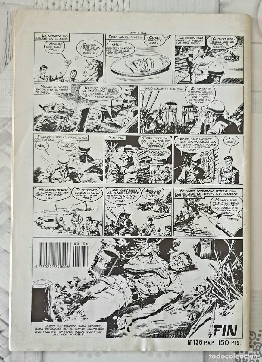 C&oacute;mics: ZONA DE COMBATE n&ordm; 136 de 169. Ediciones Ursus. 1981 - Foto 2