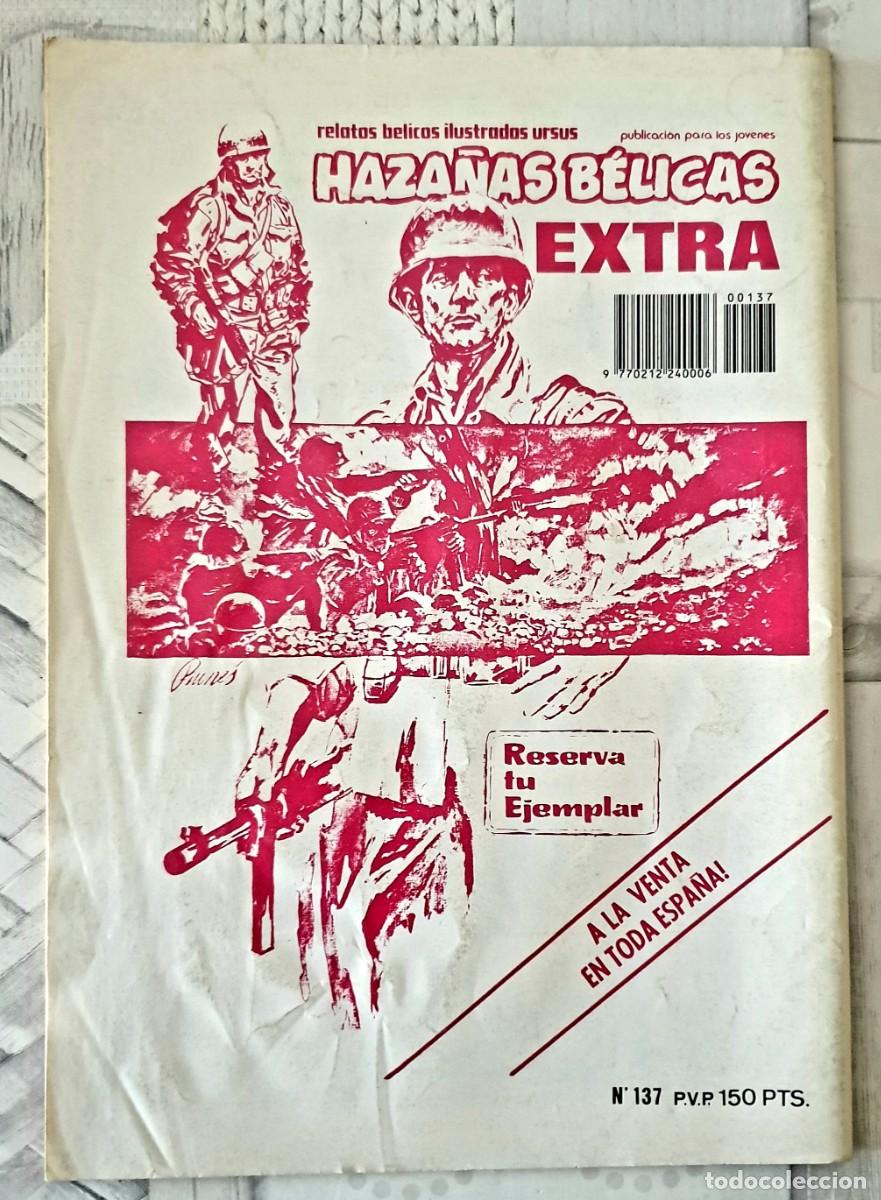 C&oacute;mics: ZONA DE COMBATE n&ordm; 137 de 169. Ediciones Ursus. 1981 - Foto 2