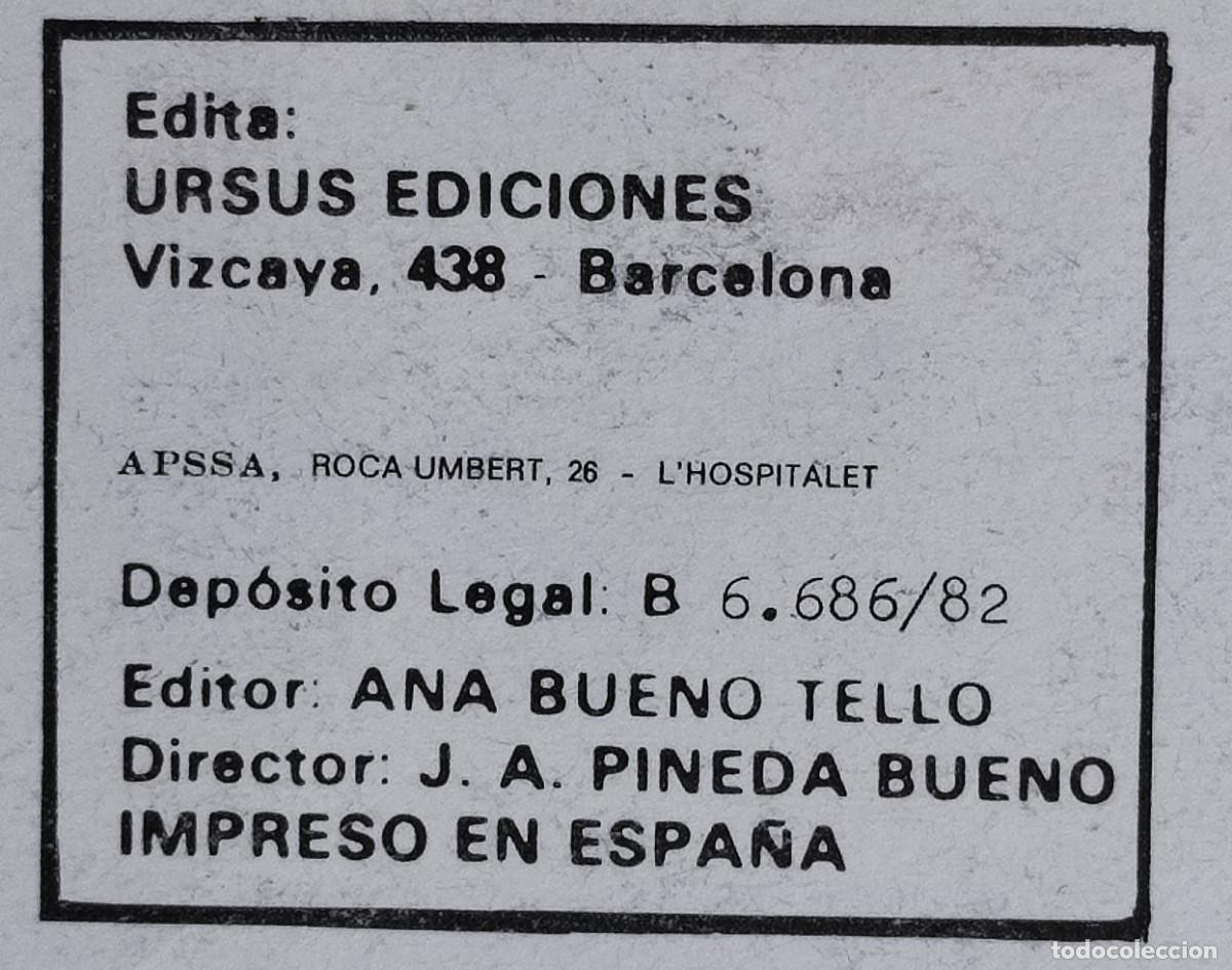 C&oacute;mics: CAPITAN CORAJE N&ordm; 1 - 1982 URSUS EDICIONES. - Foto 7