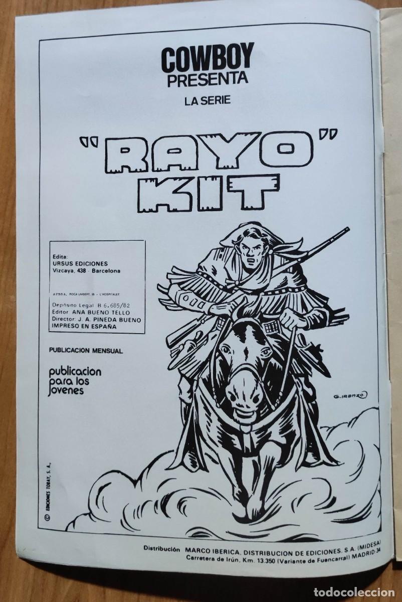 C&oacute;mics: RAYO KIT PLAN DIABOLICO N&ordm; 3 -1982 URSUS. - Foto 4