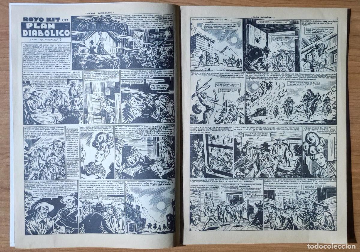 C&oacute;mics: RAYO KIT PLAN DIABOLICO N&ordm; 3 -1982 URSUS. - Foto 5