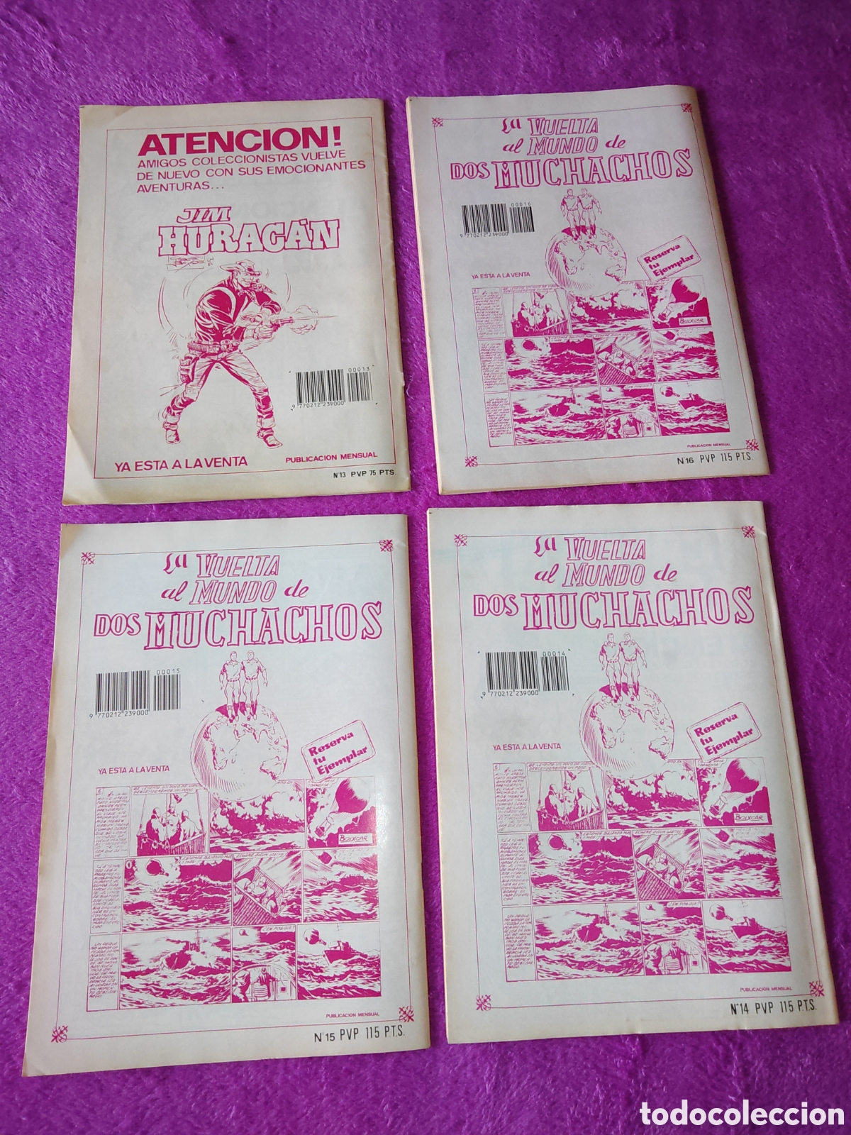 C&oacute;mics: LOTE DE 4 TEBEOS. DICK RELAMPAGO, EDITORIAL URSUS - Foto 2
